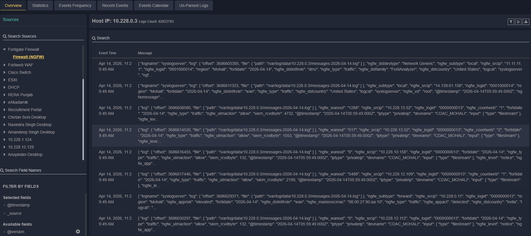 Advanced Event Correlation